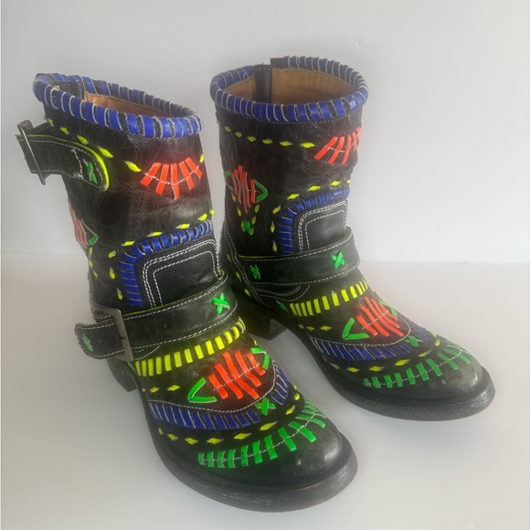 Old Gringo Shoes - Women’s Old Gringo Hand Crafted Leather Boots Sz 7